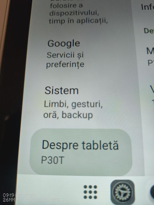 Tableta Teclast P30T la cutie