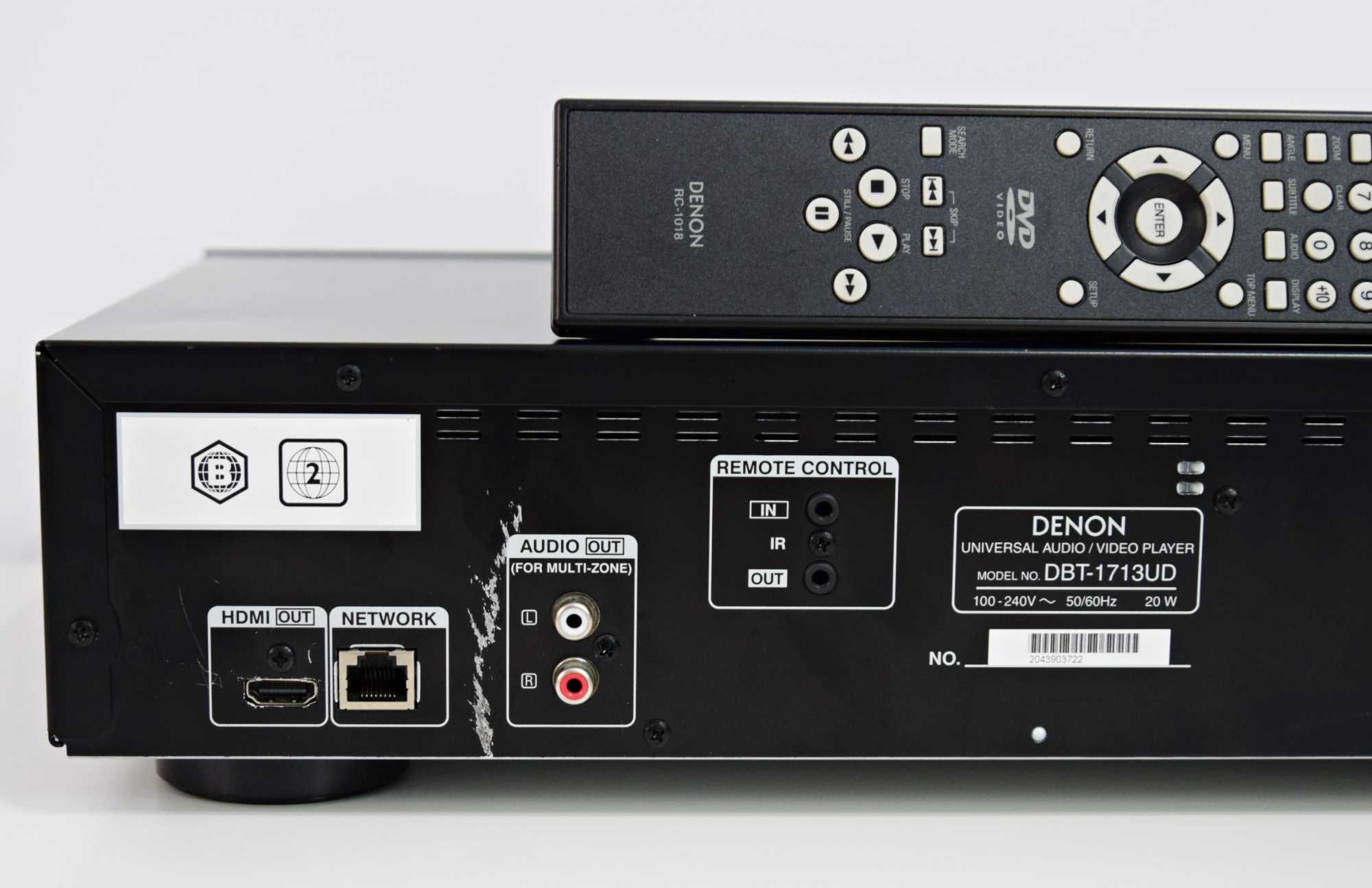 CD/DVD/Blu-Ray Player Denon DBT-1713 UD
