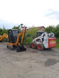 Bobcat si miniexcavator