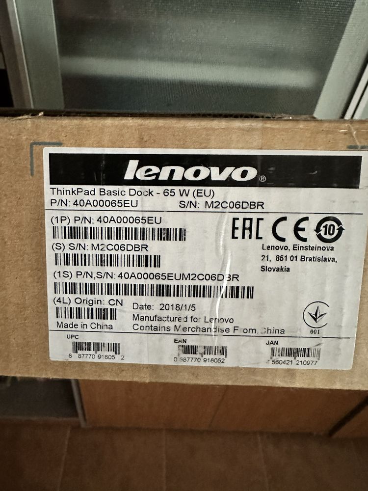 Dock station Lenovo 65 W