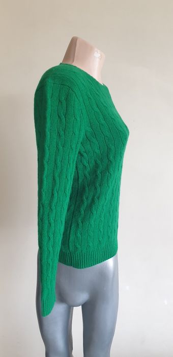 POLO Ralph Lauren Cable Wool / Cashmere Knit  M НОВО ОРИГИНАЛ Дамски П