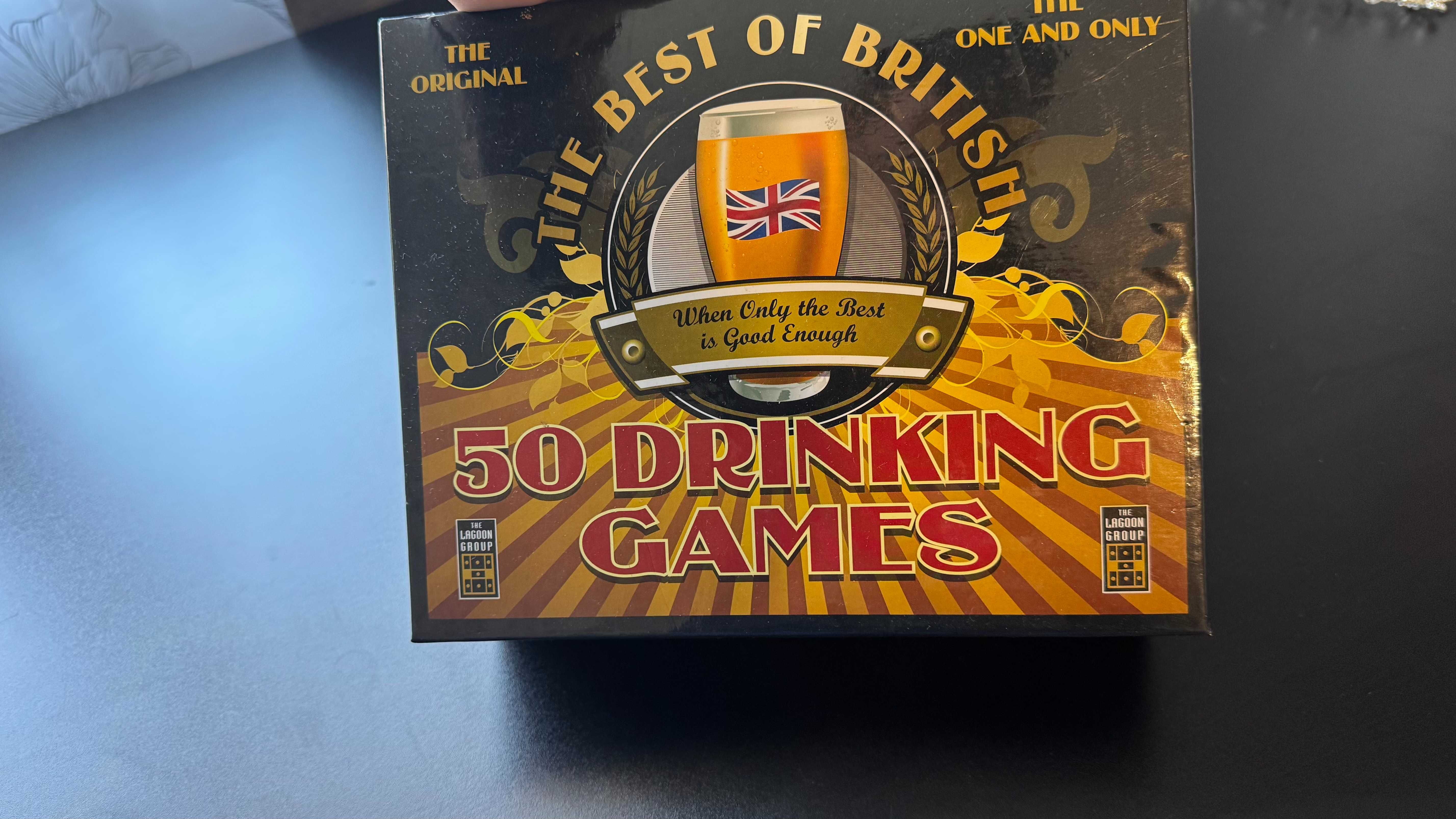 Парти игра "The Best of British: 50 Drinking Games" (на английски)