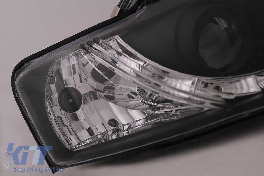 Faruri LED Audi A4 Cabriolet B6 (2002-2006) Negru