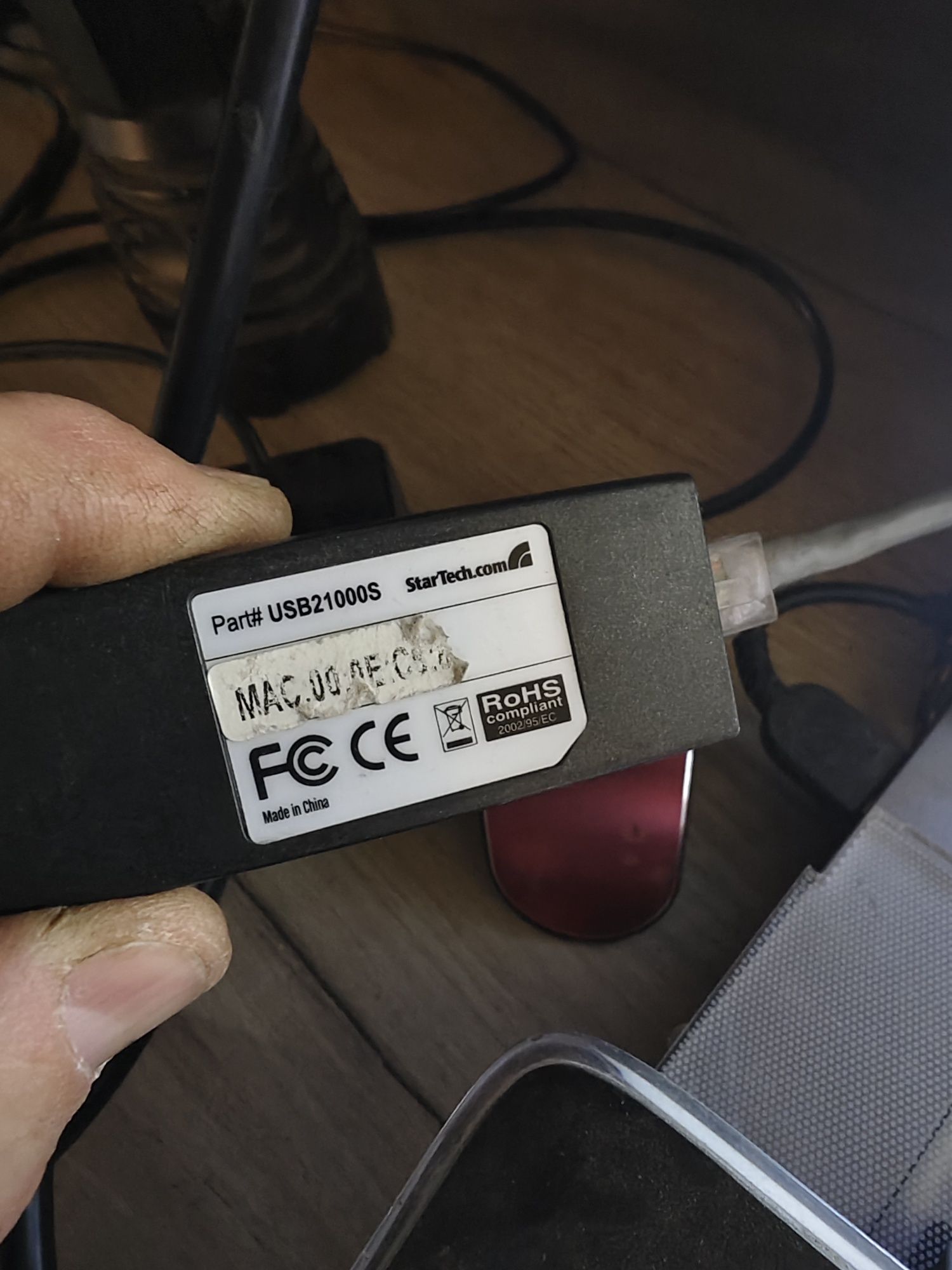 Placa retea gigabit Asix Network Lan 10/100/1000Mbps cipset AX88187