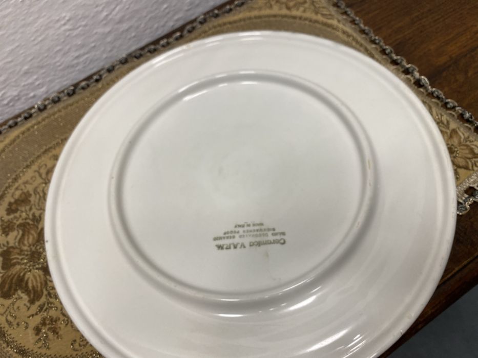 Винтидж италианска чиния с фазан Ceramica VARM 1980 г