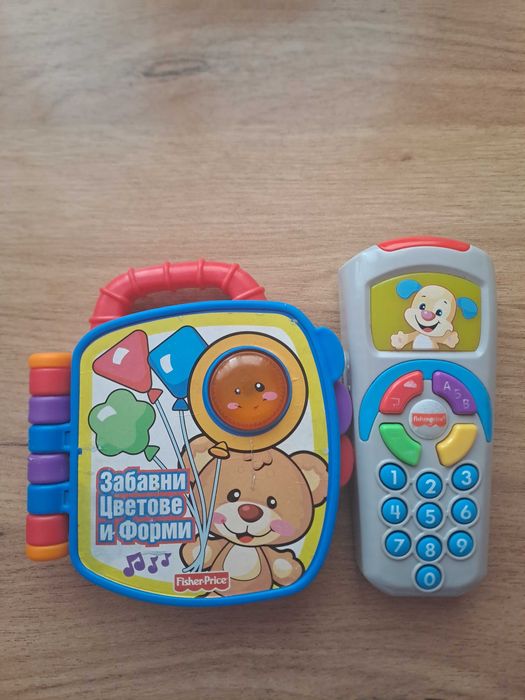 Дистанционно и книжка на Fisher Price