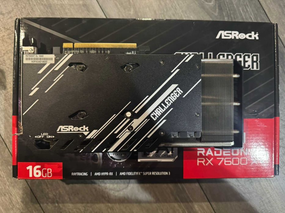 Продажа.Игровая видеокарта Asrock Challenger 7600xt 16gb