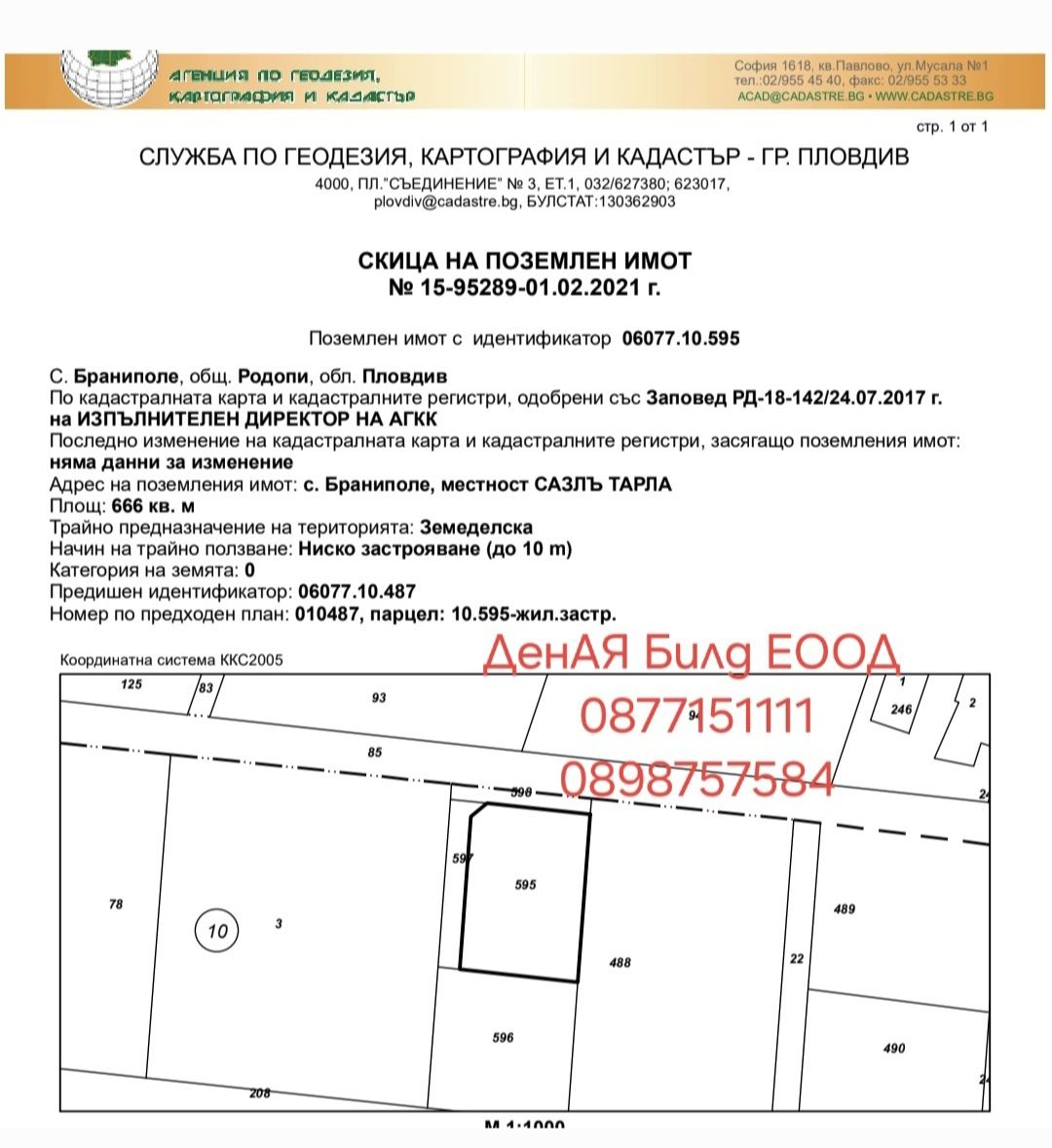 Двуетажна къща в Беломорски
