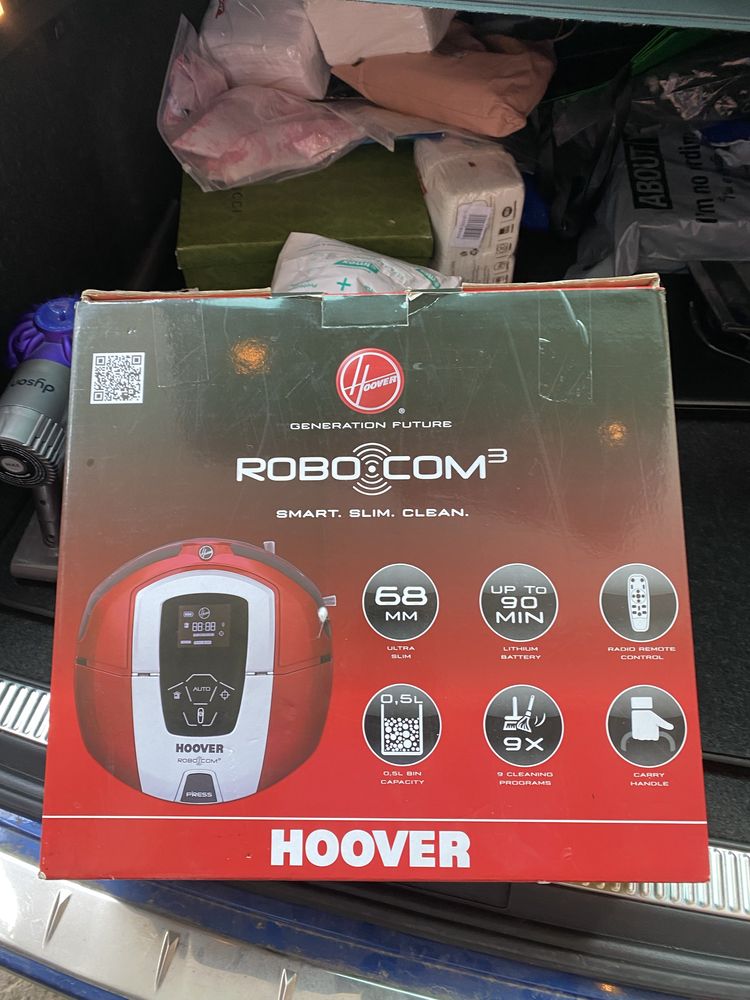 Нова прахосмукачка робот “Hovover“