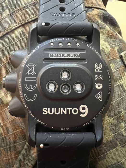 Suunto 9 G1 Multisport, пулсомер и стойка за велосипед