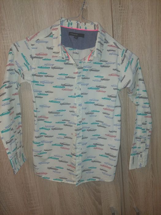 Camasa scoala 122 cm 6-7 ani