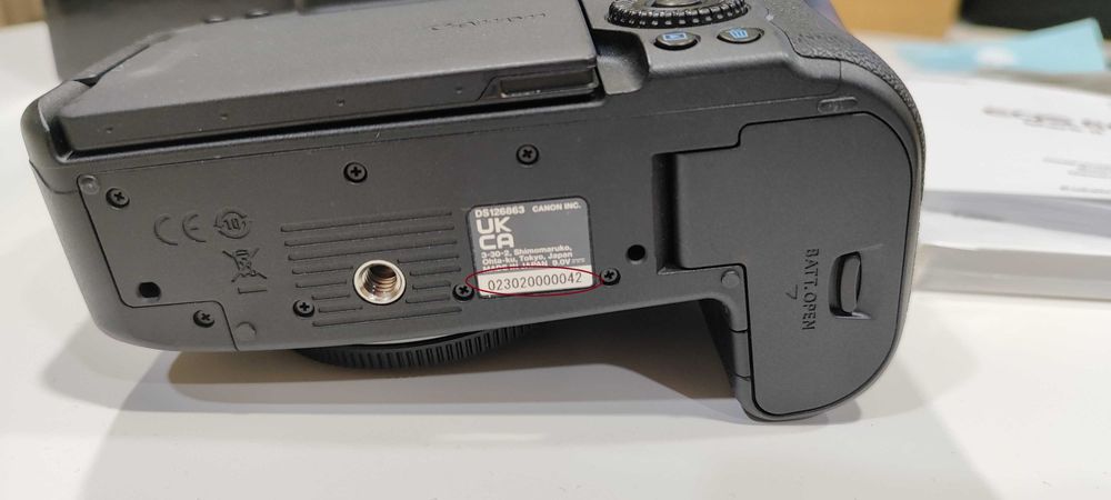 тяло - Canon r6 mark II