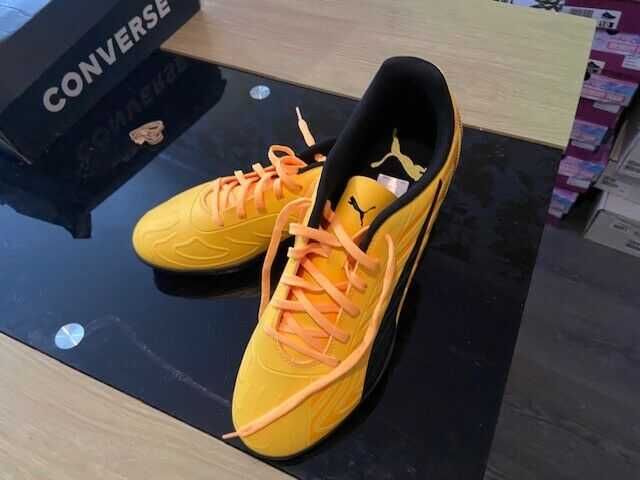 PUMA One Football Boots Firm Artificial Ground Turf NewYellowUK:9EUR43