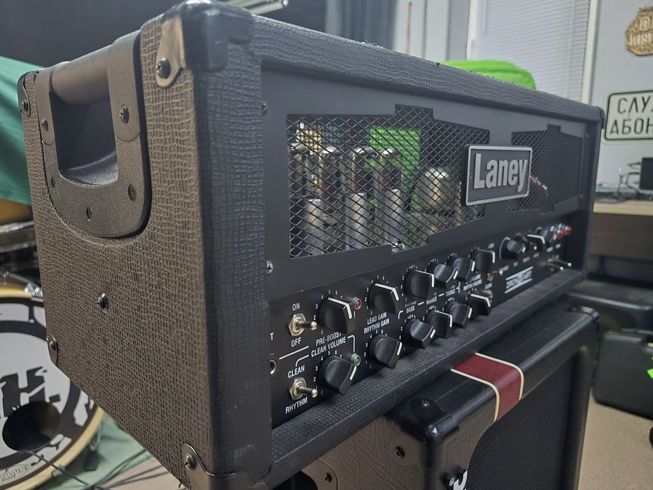 Лампова китарна глава/ усилвател Laney Ironheart 120