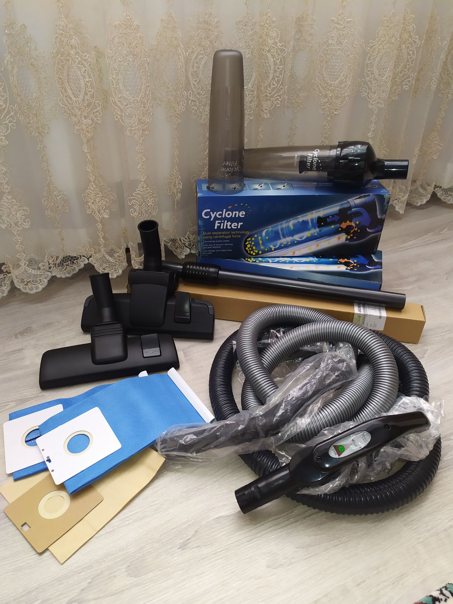 Комплектующие для пылесоса, мешки, колба
