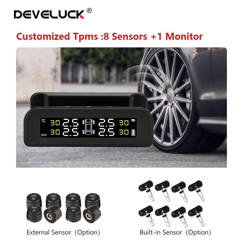 TPMS датчики давления и температуры в шинах