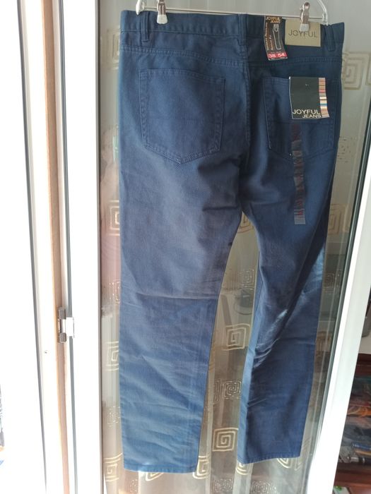 Blugi bărbați Jeans Joyful noi cu etichetă 38/54 Slim Fit, 102cm/114cm
