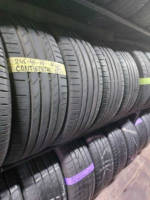 Продам резину 245/45/19 4шт. CONTINENTAL.150000тг.