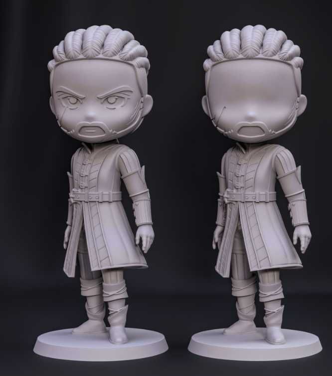 Figurine Chibi (Funko) - Personaje Baldur's Gate 3 Printate 3D