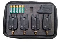 Set 4 avertizori plus statie cu penar pentru transport