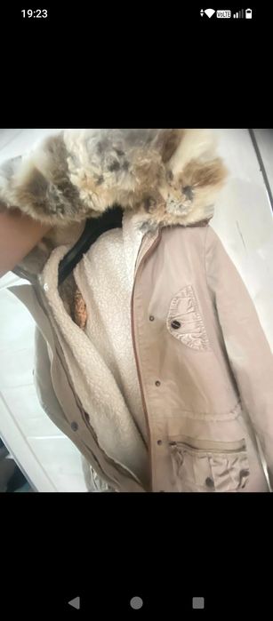 Geaca cu blana de iarna