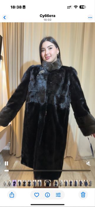 Норковая шуба 54 р