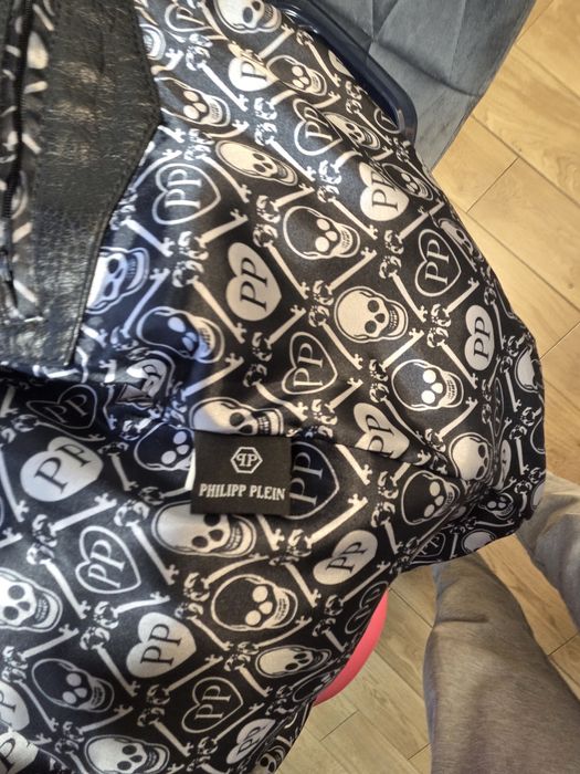 Кожено мъжко яке Philipp Plein