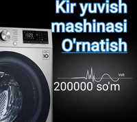 Установка стиральной машины ustanovka stiralka kir yuvish mashinasi or