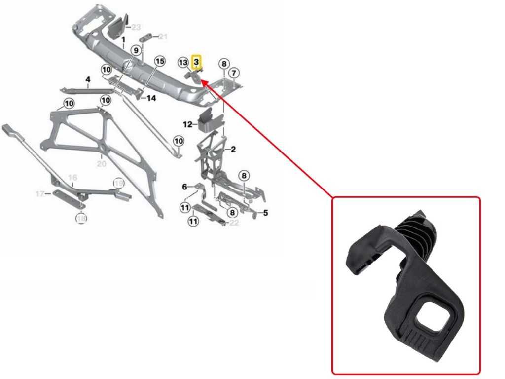 Щипка за захващане на фар BMW X5 E70,X6 E71,BMW 3 F30/БМВ Х5 Х6 Ф30