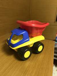Бебешка/детска играчка камион самосвал бутане дърпане