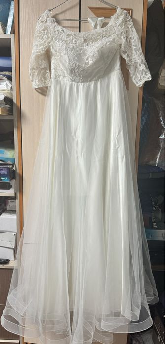 Свадебное платье в идеальном состоянии