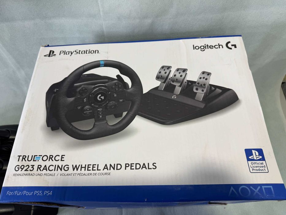 Волан с педали Logitech - G923/ PS4/PS5