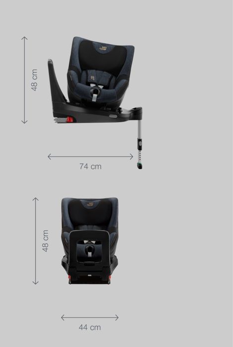 ПРОМО Детски Стол за кола ISOFIX i-Size Britax Romer DUALFIX Space