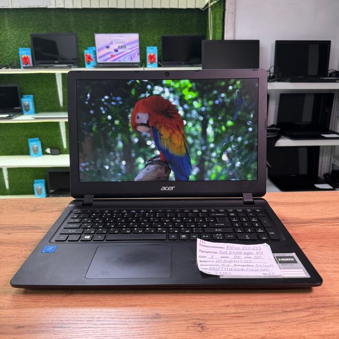 Ноутбук для работы и учёбы Acer Pentium/ 8 Gb/ 128 Gb SSD + 500 Gb HDD