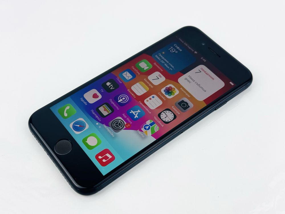 Apple iPhone SE 2020 64GB Black 97% Батерия! Гаранция!