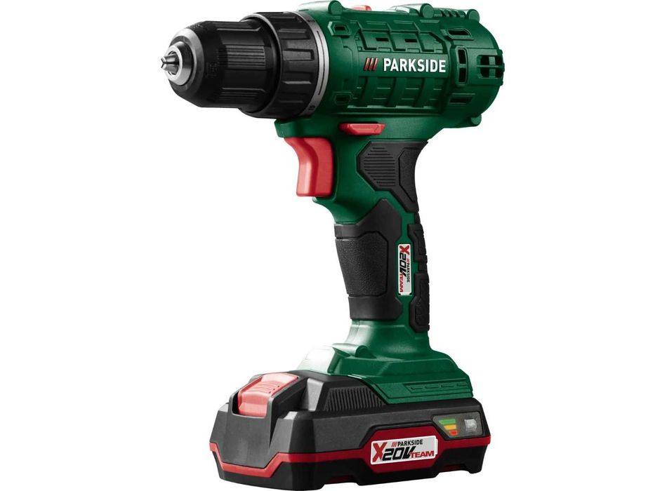 Акумулаторен винтоверт PARKSIDE 20V PBSSA 20-Li A1 с батерия и зарядно