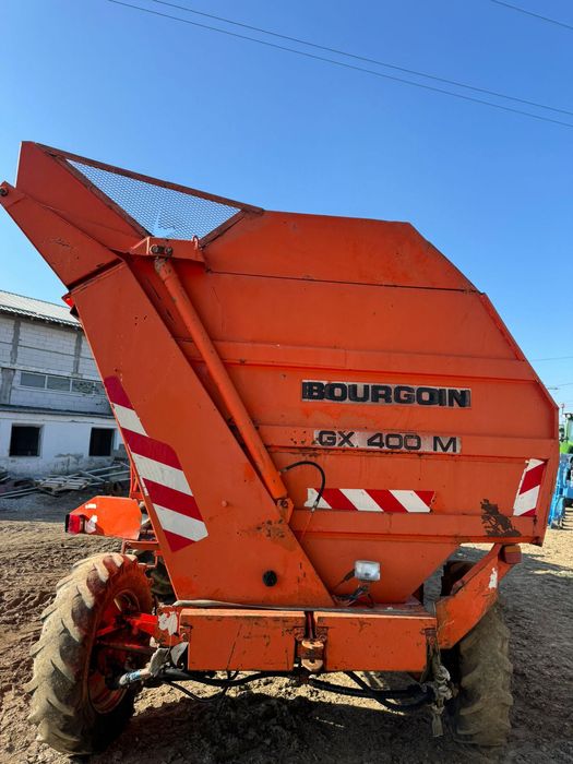 Combina - Bourgoin GX 400 M - recoltat porumb stiuleti - 4x4