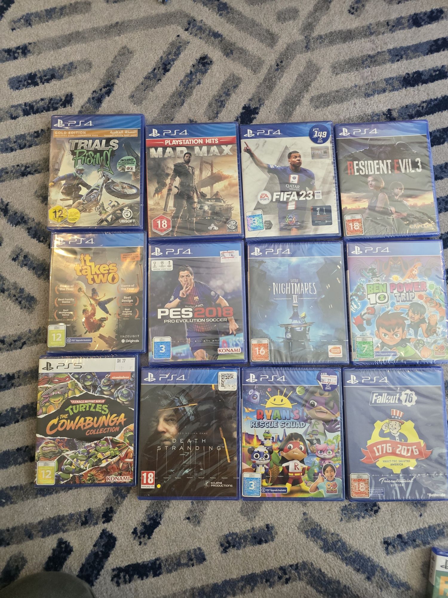 Ps4 ps5 учун янги дисклар