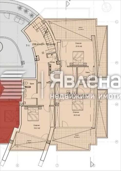 Продава се Многостаен апартамент в София, Център - 476 кв.м за 1110 €/кв.м - Снимка #8