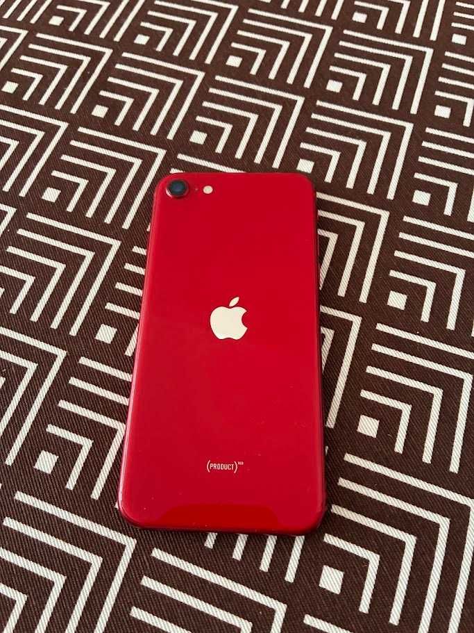 iPhone SE (2020) – (PRODUCT)RED, 64 GB, Отлично състояние