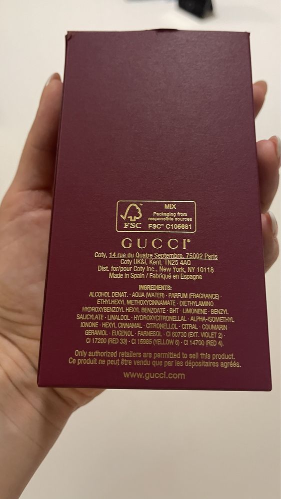 Нов оригинален Парфюм GUCCI GUILTY ABSOLUT - 90 мл
