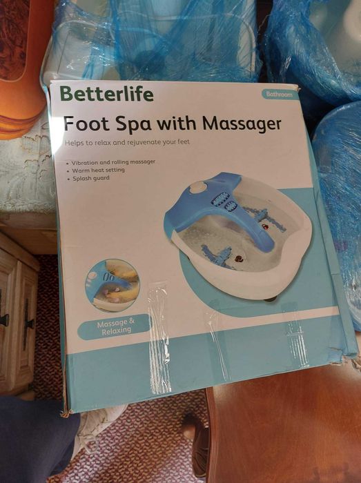 масажна вана за крака