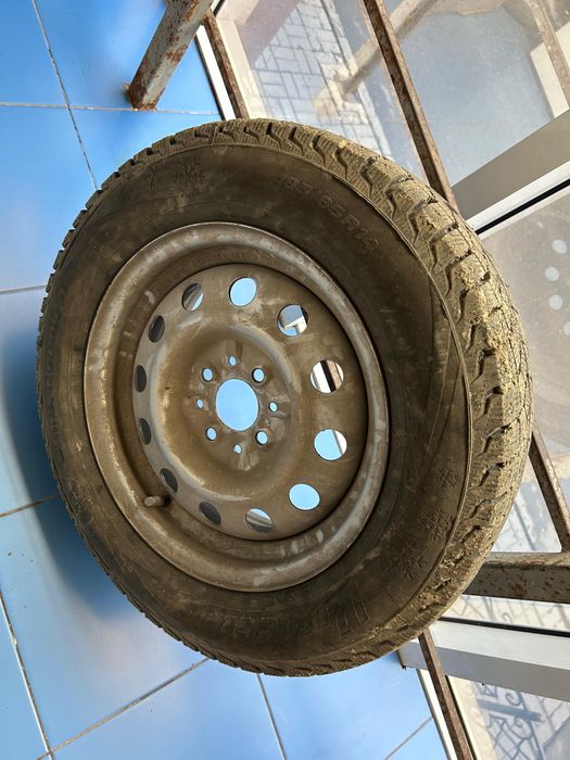 Шины+диски, 2 ай қолданылған, почти новые