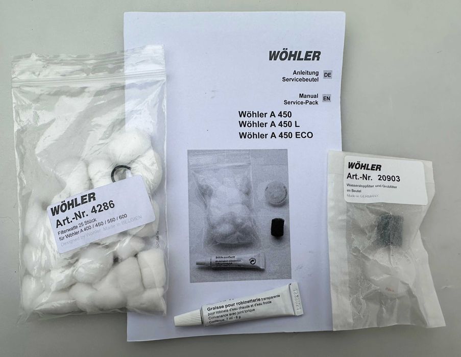 Wohler A 450 L - Газ анализатор за димни газове като нов!