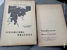 Viticultura Practica  1934 carte cu autograf și dedicație autor