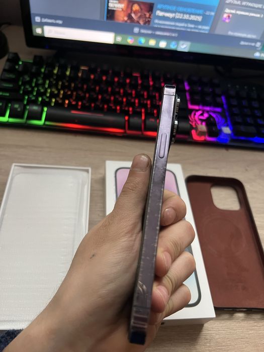 iPhone 14 pro max 128gb, не ударен, не отварян