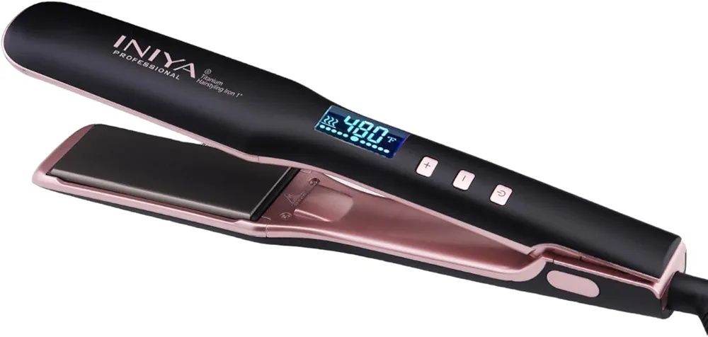 Професионална преса за коса Iniya Professional с титаниеви плочи 250°C