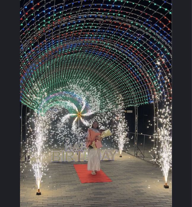 Холодный фонтан на ваш праздник