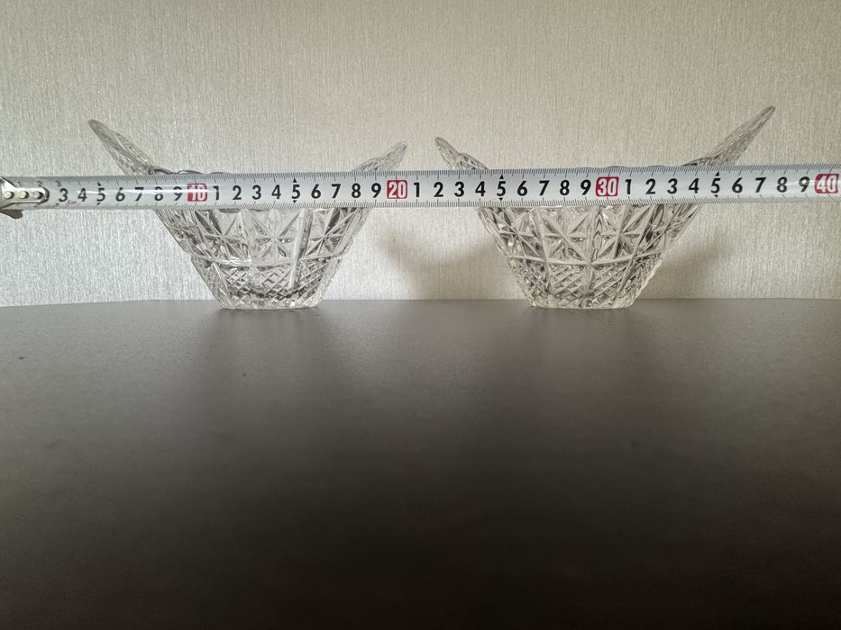 Хрустальные вазы СССР 2шт