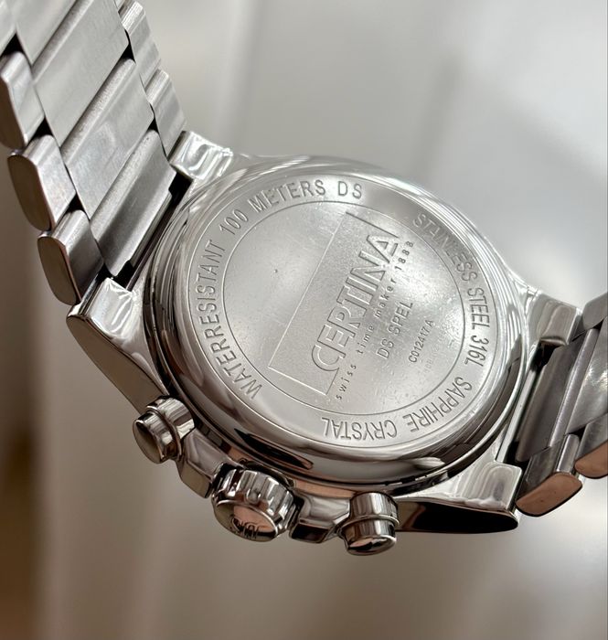 Certina DS Spel Flat Line Chronograph Мъжки часовник